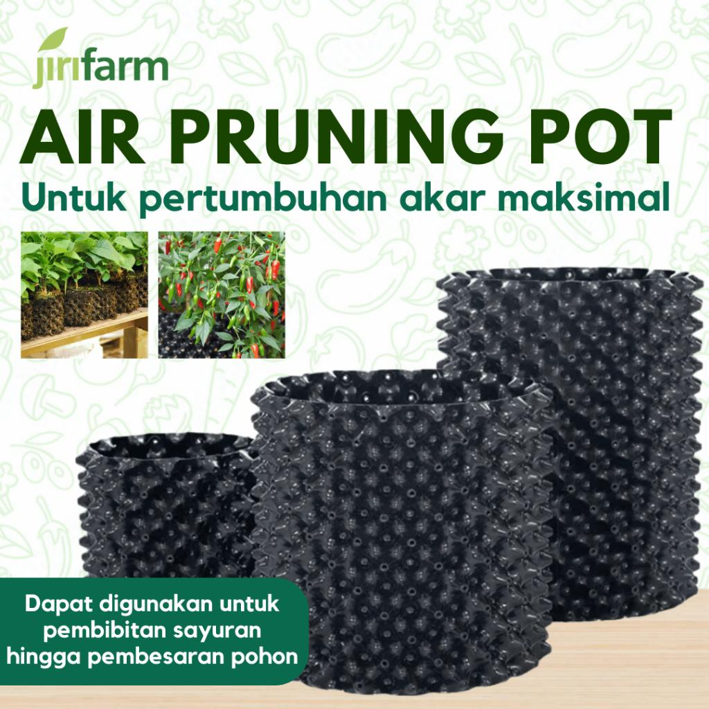JIRIFARM - Alas Air Pruning Pot Tanaman Pohon Buah Tabulampot Root Controller Container 20 30 40 50 Murah
