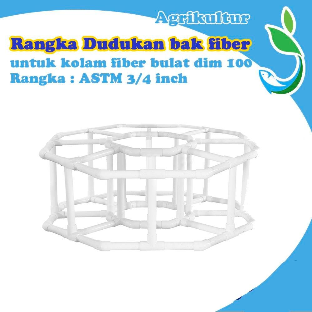 DUDUKAN PARALON untuk BAK FIBER D=100CM, T=50CM